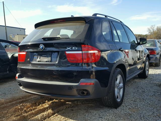 5UXFE43529L265930 - 2009 BMW X5 XDRIVE3 BLACK photo 4