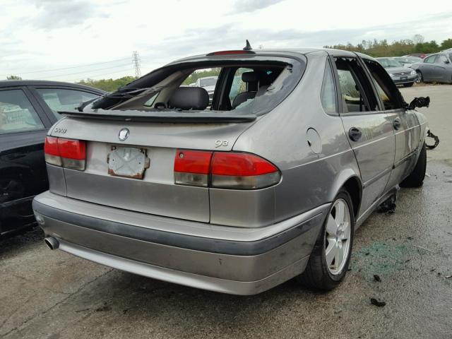 YS3DF58K622003164 - 2002 SAAB 9-3 SE GRAY photo 4