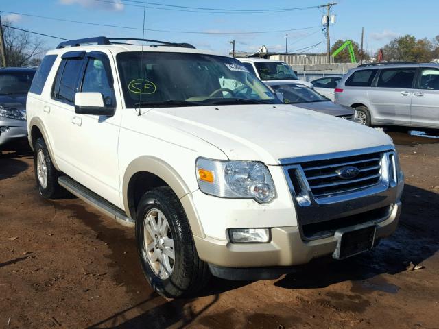 1FMEU7EEXAUA85572 - 2010 FORD EXPLORER E WHITE photo 1