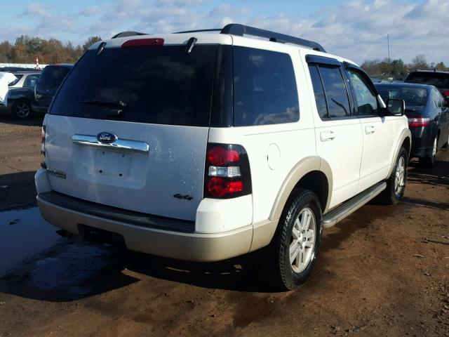 1FMEU7EEXAUA85572 - 2010 FORD EXPLORER E WHITE photo 4