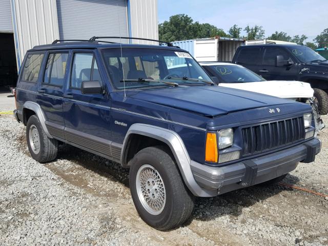 1J4FT78S4PL618263 - 1993 JEEP CHEROKEE C BLUE photo 1