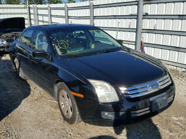 3FAHP07Z27R127044 - 2007 FORD FUSION SE BLACK photo 1