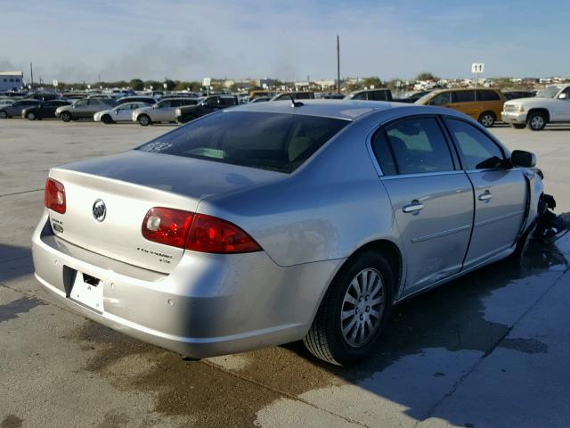 1G4HP57296U218048 - 2006 BUICK LUCERNE CX SILVER photo 4