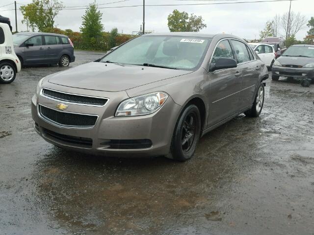 1G1ZB5E0XAF280654 - 2010 CHEVROLET MALIBU LS Bej foto 2