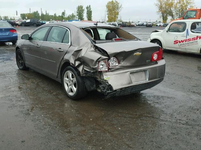 1G1ZB5E0XAF280654 - 2010 CHEVROLET MALIBU LS Bej foto 3