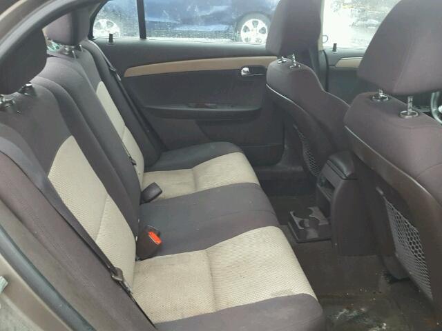 1G1ZB5E0XAF280654 - 2010 CHEVROLET MALIBU LS Bej foto 6