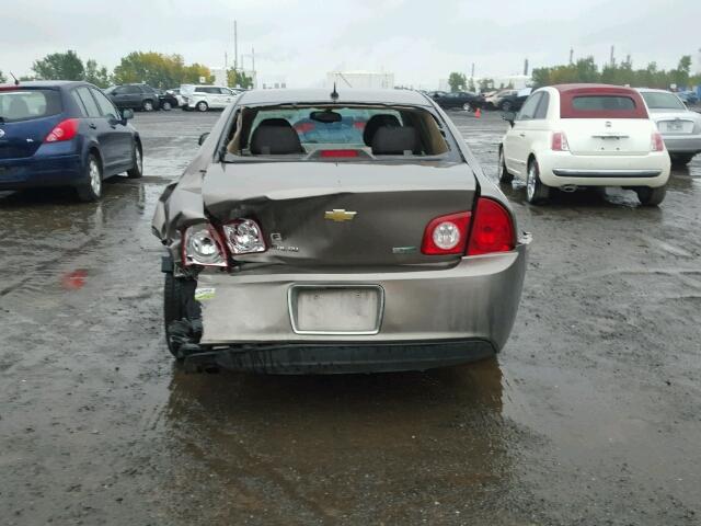 1G1ZB5E0XAF280654 - 2010 CHEVROLET MALIBU LS Bej foto 9