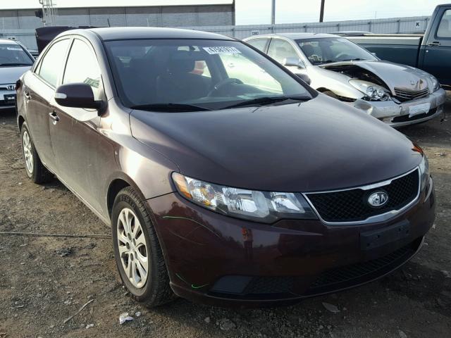 KNAFU4A29A5836994 - 2010 KIA FORTE EX BROWN photo 1