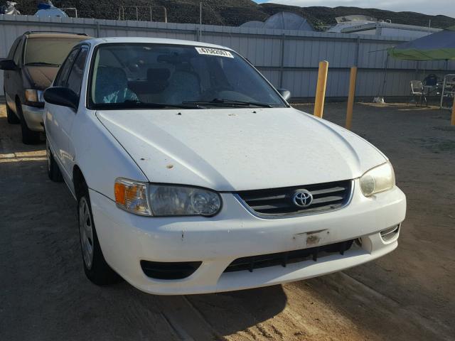 1NXBR12E51Z514140 - 2001 TOYOTA COROLLA CE WHITE photo 1