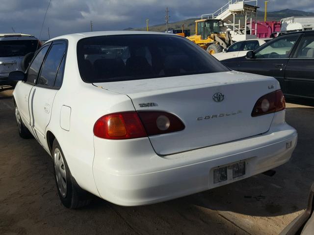 1NXBR12E51Z514140 - 2001 TOYOTA COROLLA CE WHITE photo 3