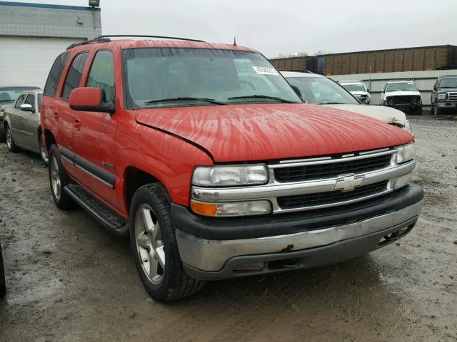 1GNEK13ZX2R179184 - 2002 CHEVROLET TAHOE K150 RED photo 1