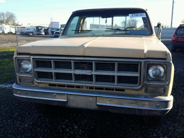 TCL247Z512081 - 1977 GMC TRUCK TAN photo 9