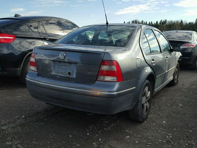 3VWSK29M24M038141 - 2004 VOLKSWAGEN JETTA GLS GRAY photo 4