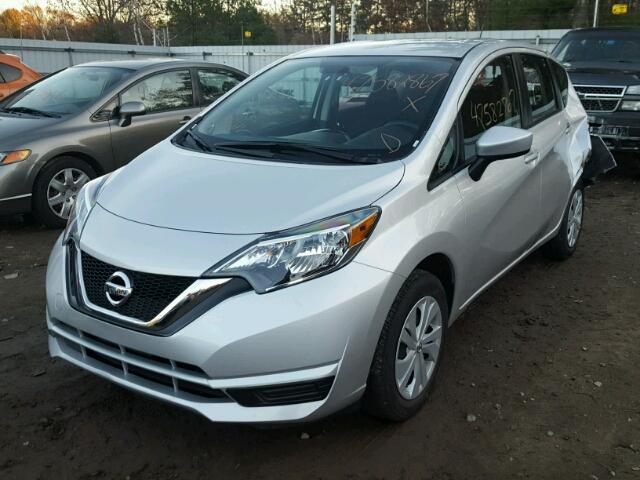 3N1CE2CP7HL353520 - 2017 NISSAN VERSA NOTE SILVER photo 2