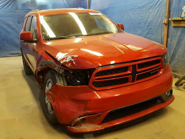 1C4RDJDG7HC817548 - 2017 DODGE DURANGO GT RED photo 1