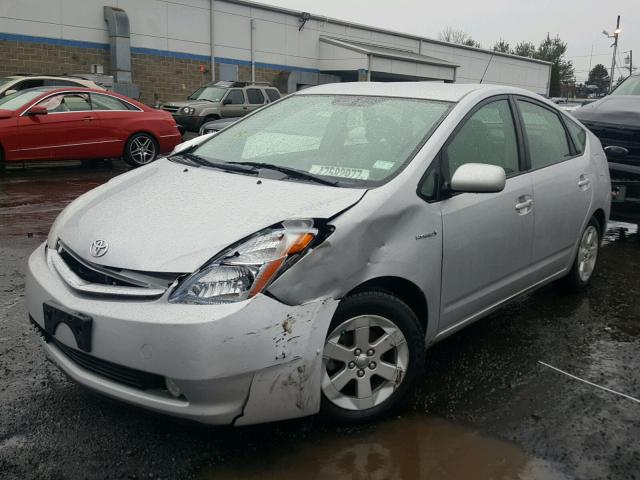 JTDKB20U277666568 - 2007 TOYOTA PRIUS SILVER photo 2