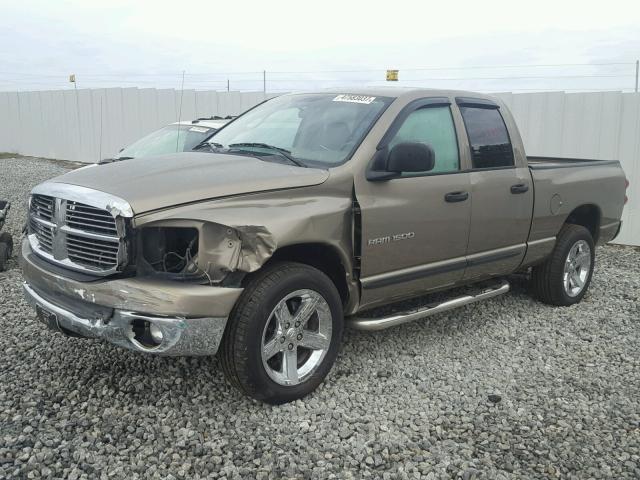 1D7HA18P77S141787 - 2007 DODGE RAM 1500 S GOLD photo 2