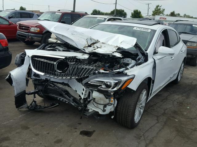 1G4ZP5SZ2JU130671 - 2018 BUICK LACROSSE E WHITE photo 2