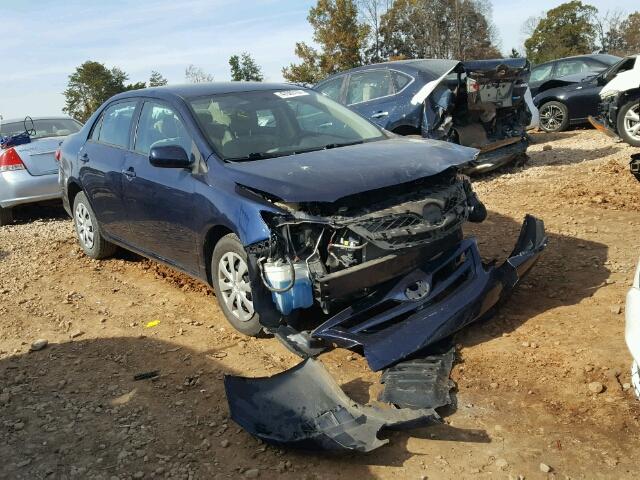 2T1BU4EE3BC563156 - 2011 TOYOTA COROLLA BA BLUE photo 1