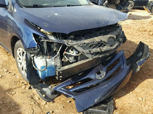 2T1BU4EE3BC563156 - 2011 TOYOTA COROLLA BA BLUE photo 9