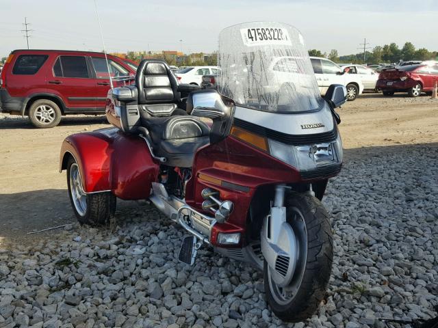 1HFSC2263NA400865 - 1992 HONDA GL1500 I MAROON photo 1