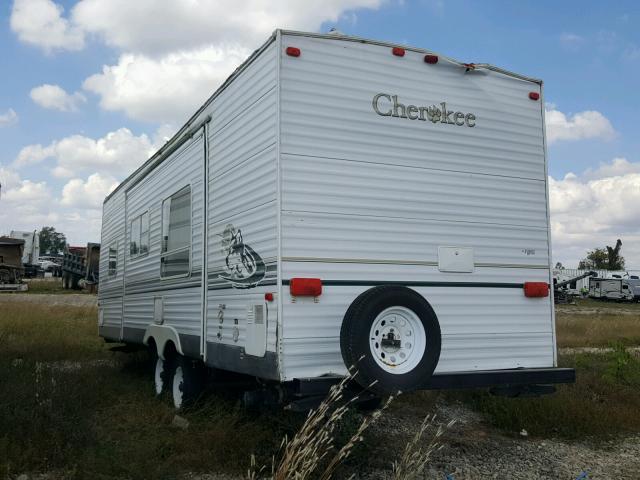 4X4TCKC242K086475 - 2002 COACH CHEROKEE WHITE photo 3