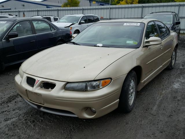 1G2WP52KXYF278662 - 2000 PONTIAC GRAND PRIX GOLD photo 2