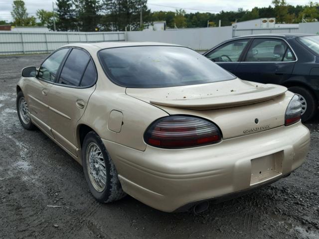 1G2WP52KXYF278662 - 2000 PONTIAC GRAND PRIX GOLD photo 3
