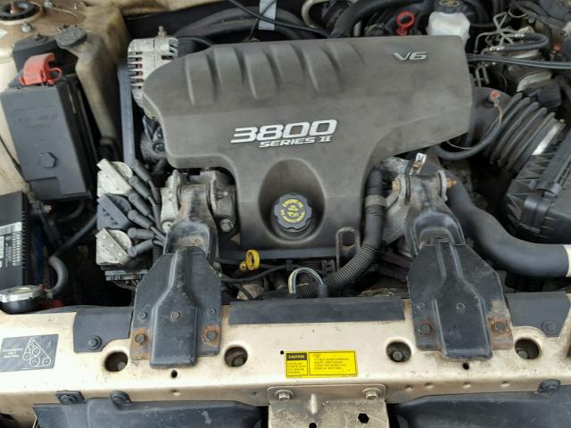 1G2WP52KXYF278662 - 2000 PONTIAC GRAND PRIX GOLD photo 7