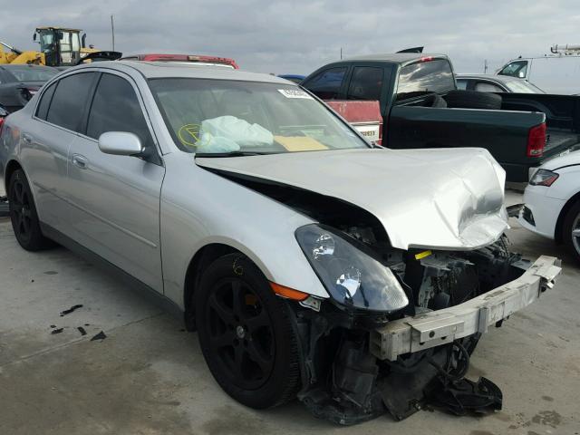 JNKCV51E83M017808 - 2003 INFINITI G35 SILVER photo 1