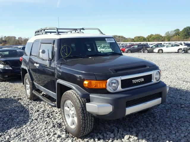 JTEBU11F670003447 - 2007 TOYOTA FJ CRUISER BLACK photo 1