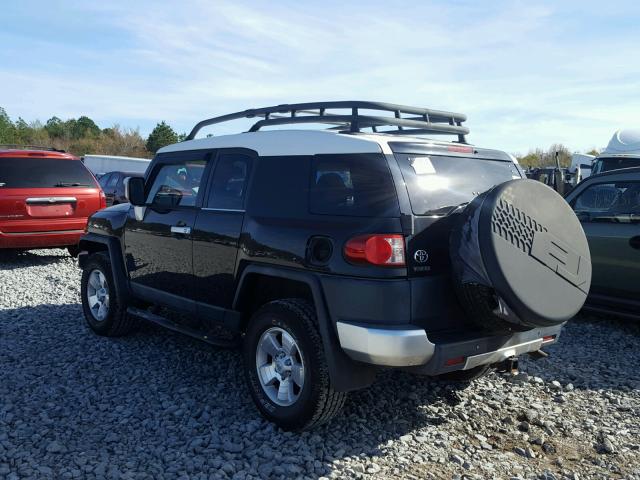 JTEBU11F670003447 - 2007 TOYOTA FJ CRUISER BLACK photo 3