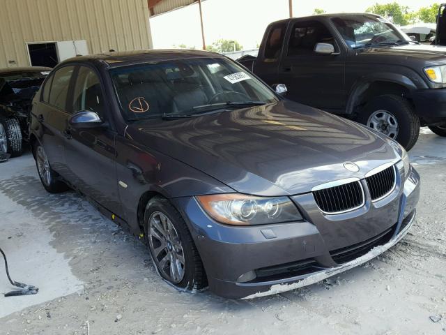 WBAVB13516PT19773 - 2006 BMW 325 I GRAY photo 1