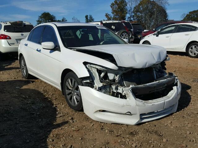 1HGCP3F87BA026830 - 2011 HONDA ACCORD EXL WHITE photo 1