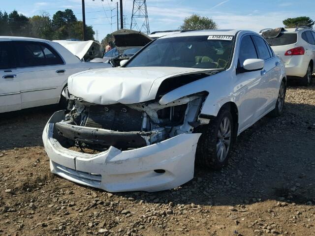 1HGCP3F87BA026830 - 2011 HONDA ACCORD EXL WHITE photo 2