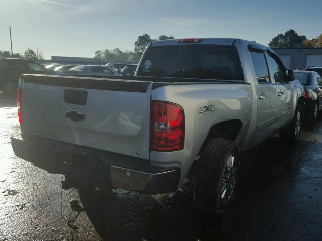 1GCPKSE76CF214678 - 2012 CHEVROLET SILVERADO SILVER photo 4