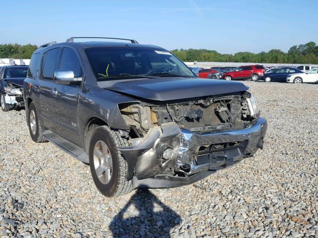 5N1AA08BX6N708495 - 2006 NISSAN ARMADA SE SILVER photo 1