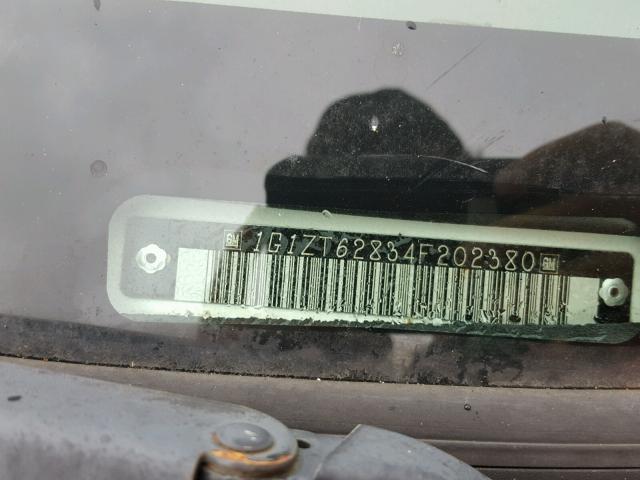 1G1ZT62834F202380 - 2004 CHEVROLET MALIBU MAX თეთრი ფოტო 10