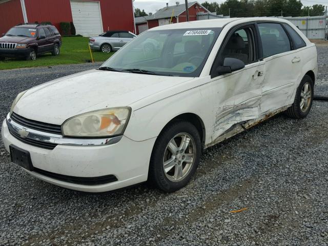 1G1ZT62834F202380 - 2004 CHEVROLET MALIBU MAX WHITE photo 2