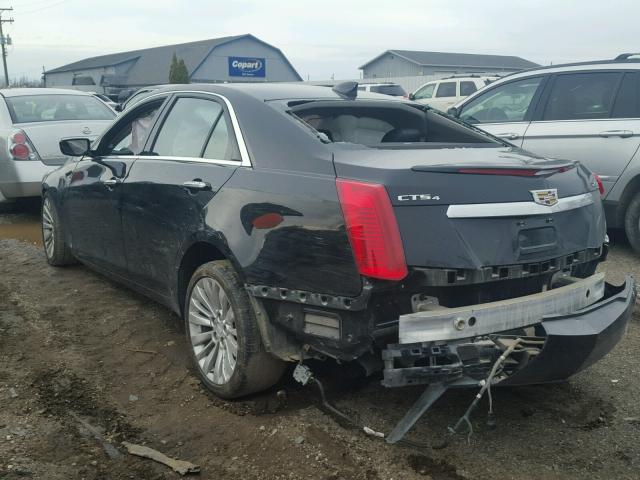 1G6AX5SX6G0112144 - 2016 CADILLAC CTS LUXURY BLACK photo 3