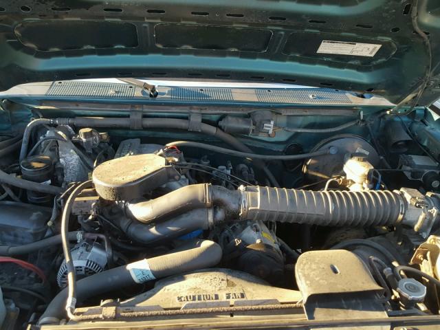 1FTEF14H9TLC21769 - 1996 FORD F150 GREEN photo 7