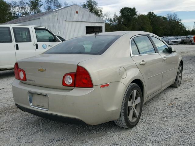1G1ZC5E15BF347121 - 2011 CHEVROLET MALIBU 1LT BEIGE photo 4