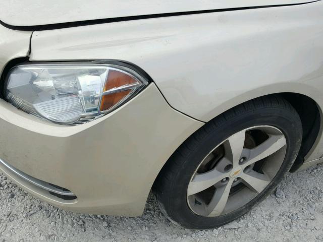 1G1ZC5E15BF347121 - 2011 CHEVROLET MALIBU 1LT BEIGE photo 9