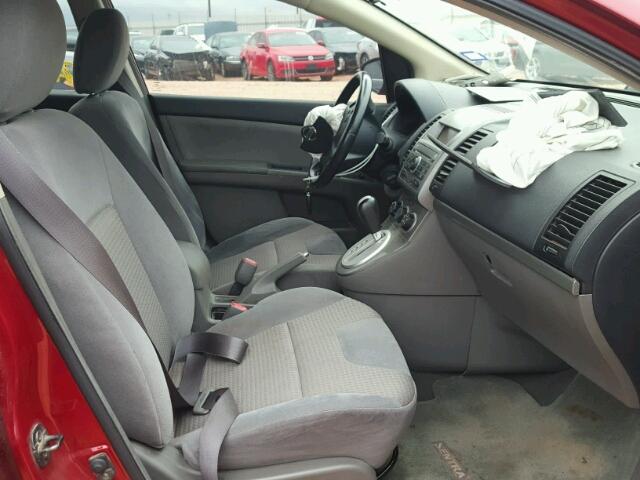 3N1AB61E48L692079 - 2008 NISSAN SENTRA 2.0 RED photo 5