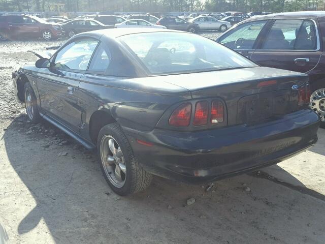 1FALP4041VF184054 - 1997 FORD MUSTANG BLACK photo 3