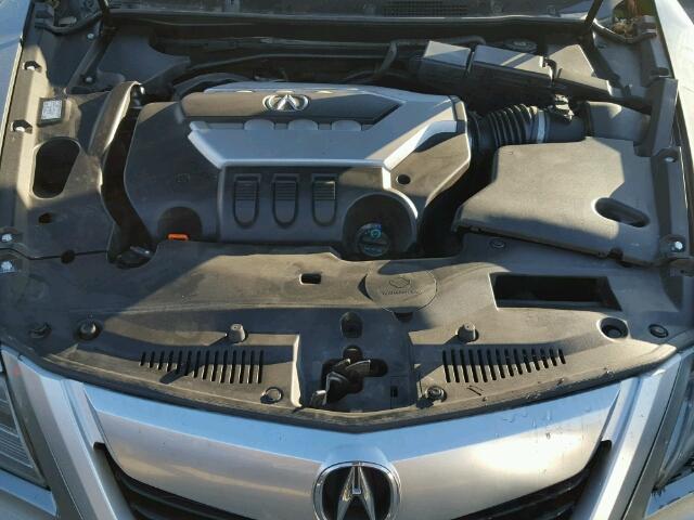 JH4KB2F62AC001689 - 2010 ACURA RL GRAY photo 7