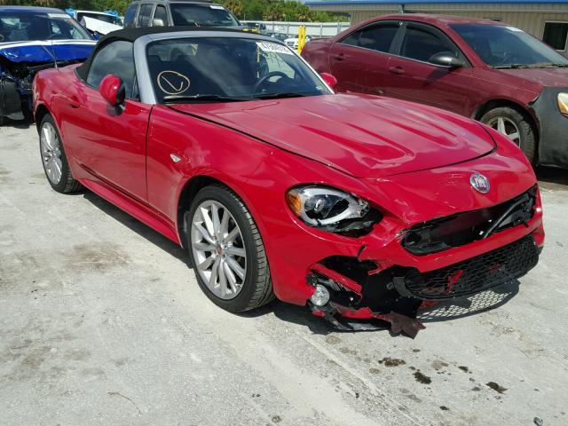 JC1NFAEK4H0131526 - 2017 FIAT 124 SPIDER RED photo 1