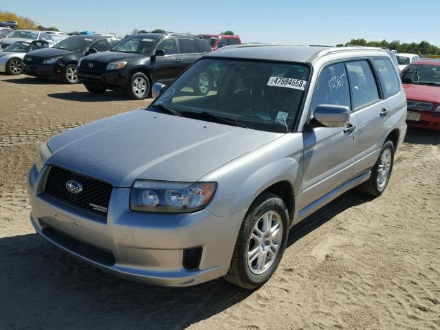 JF1SG66678G728216 - 2008 SUBARU FORESTER S 银色 照片 2