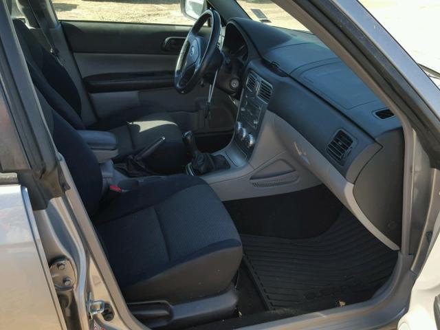 JF1SG66678G728216 - 2008 SUBARU FORESTER S 银色 照片 5
