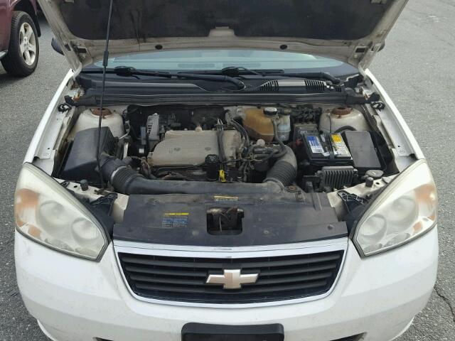 1G1ZS57N17F298297 - 2007 CHEVROLET MALIBU LS WHITE photo 7